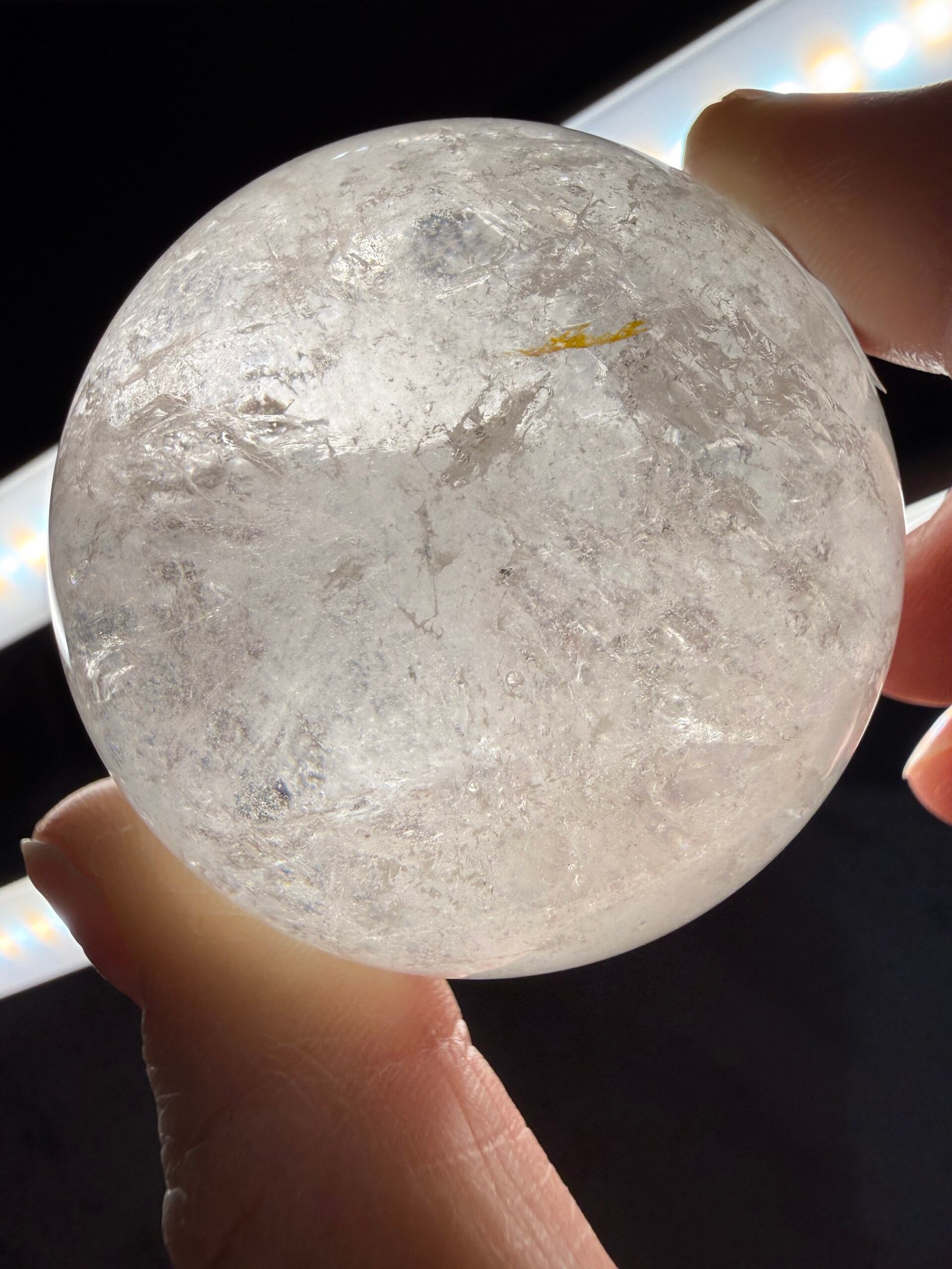 Clear Quartz Sphere - Image 8