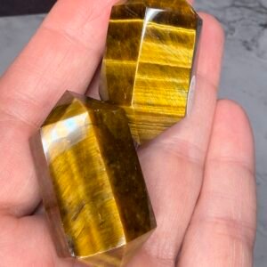 Tiger Eye Double Terminated Point