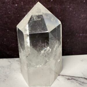 Clear Quartz Tower