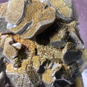 ‘Flower’ Calcite with Pyrite Specimen