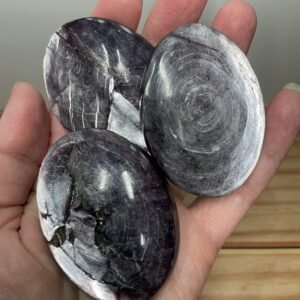 Purple Mica (Gemmy Lepidolite) Palm Stone