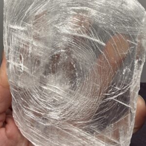 ‘Fingerprint’ Selenite Slice