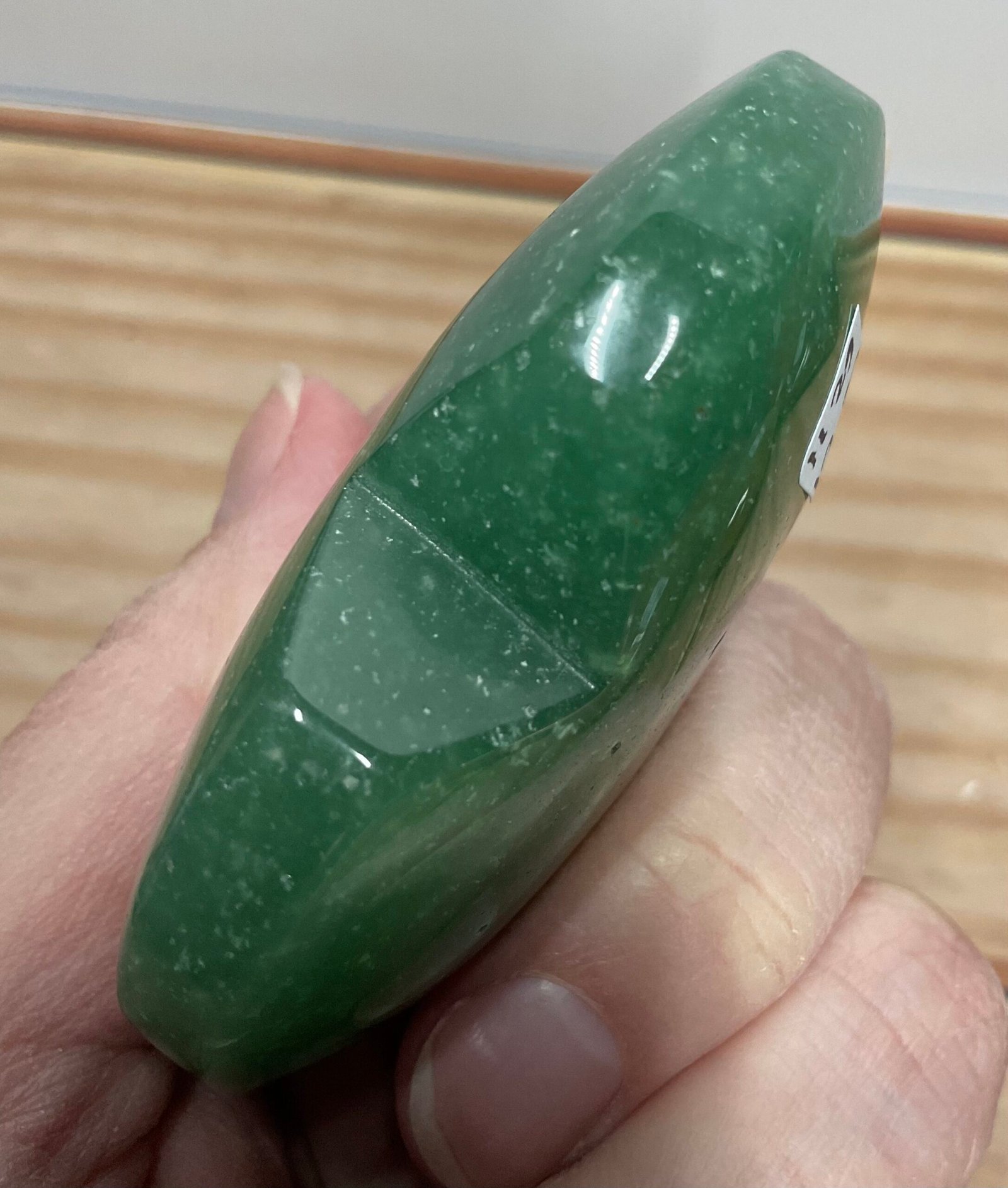 Green Aventurine Heart Palm Stone - Image 5