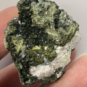 Epidote with Quartz Specimen
