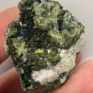 Epidote with Quartz Specimen