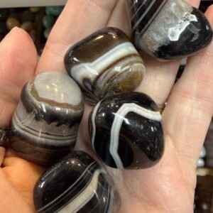 Black Agate Tumble Stone