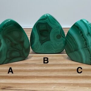 Malachite Mini Shield Ornament