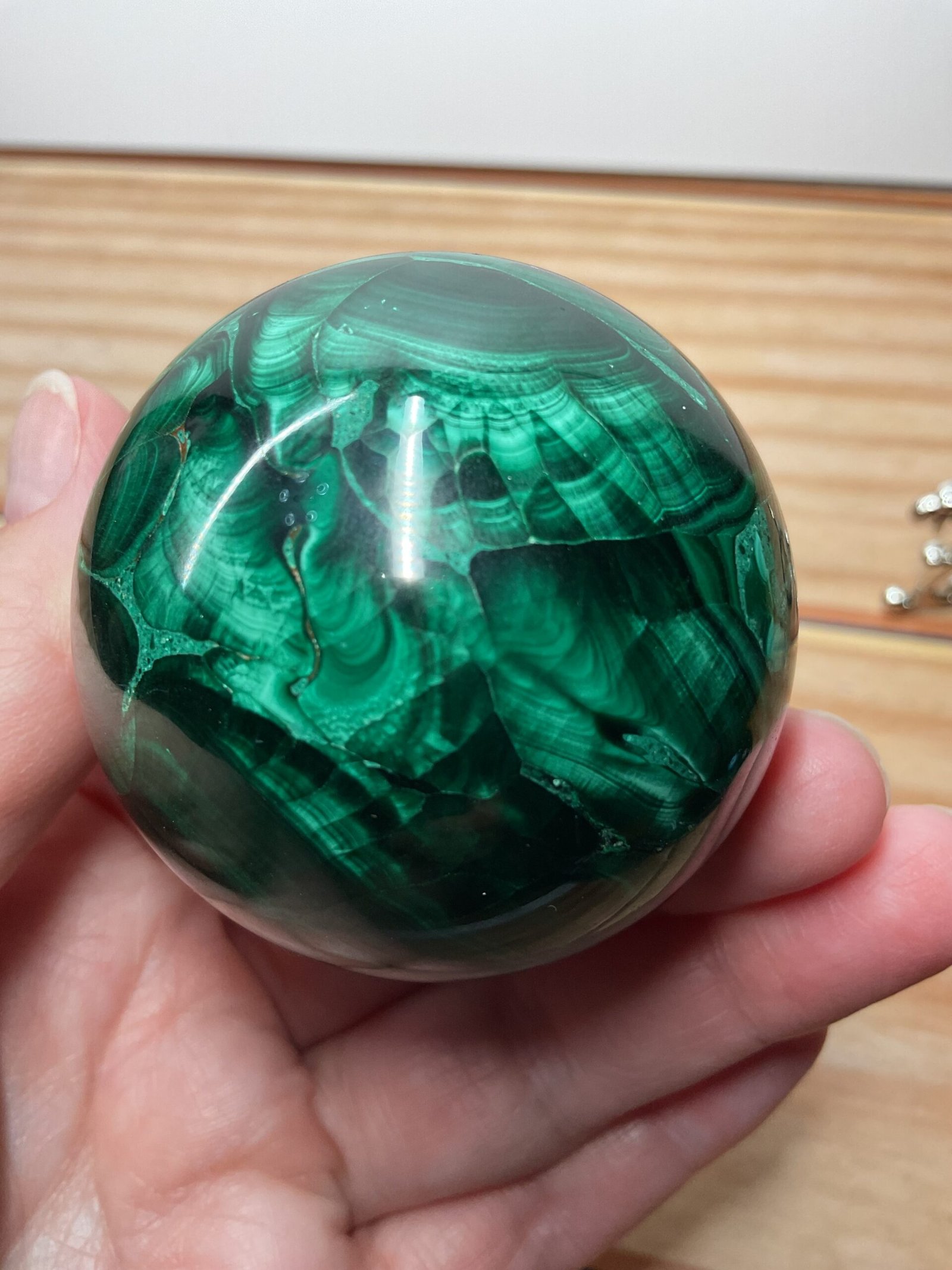 Malachite Sphere