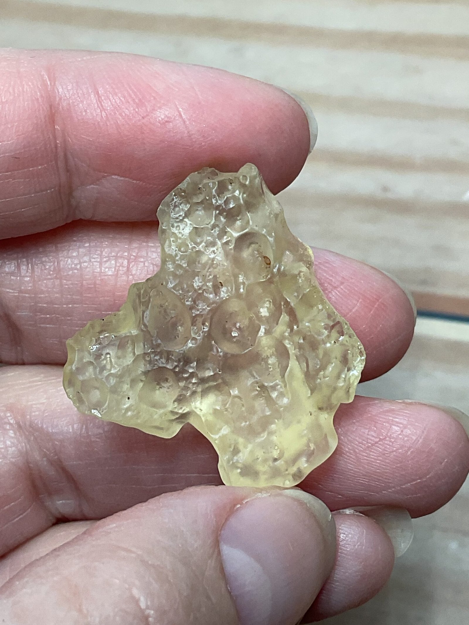 Libyan Desert Glass Specimen