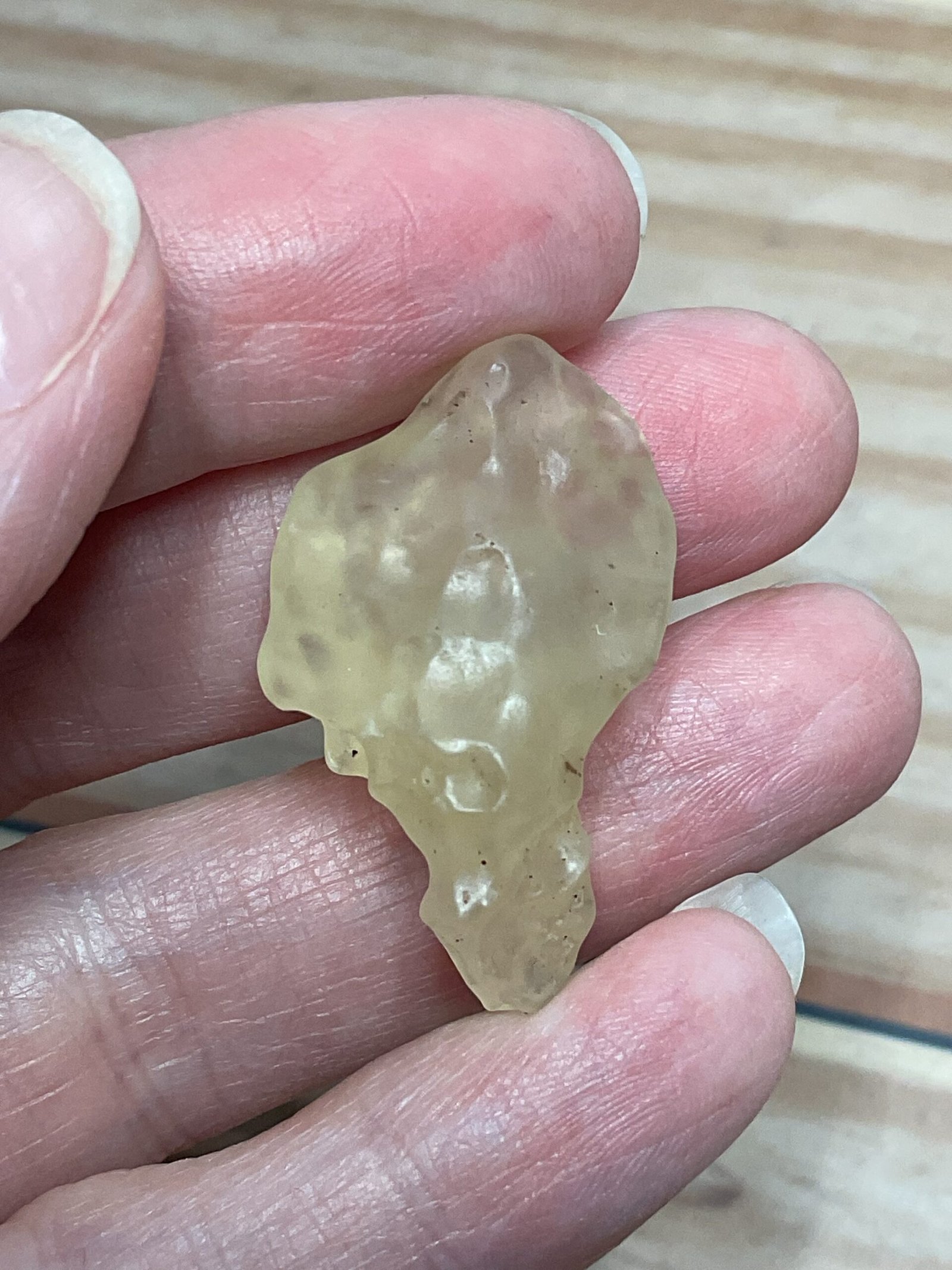 Libyan Desert Glass Specimen