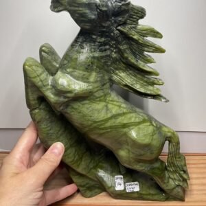 Large Serpentine Rearing Horse