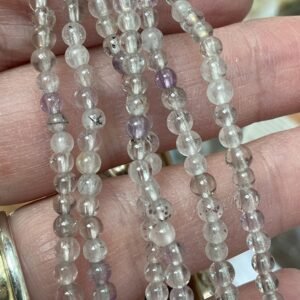 Super Seven (Cacoxenite) Bead Bracelet 3.5mm