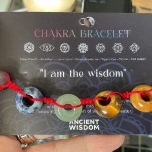 Chakra String Bracelet- Chunky Donut
