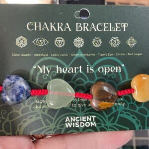 Chakra String Bracelet- Hearts