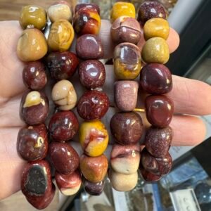 Mookaite Tumble Stone Bracelet