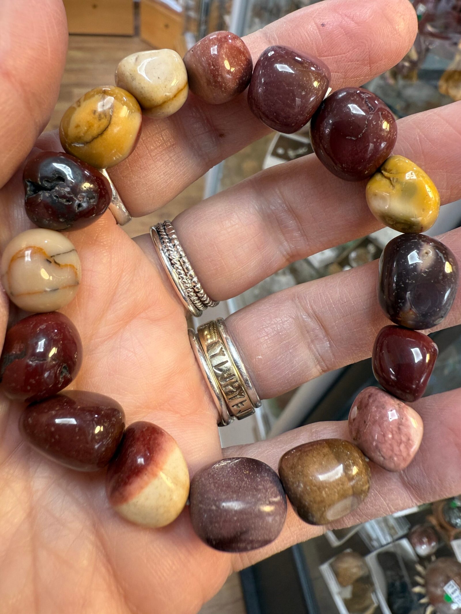 Mookaite Tumble Stone Bracelet - Image 3