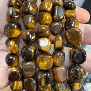 Tiger Eye Tumble Stone Bracelet