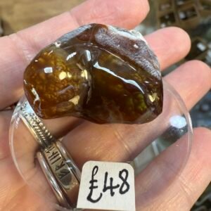 Mexican Fire Agate Specimen