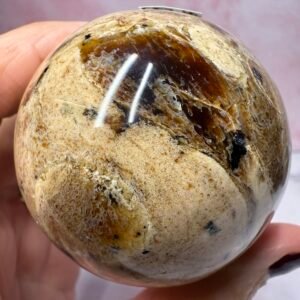 Indonesian ‘Blue’ Amber Sphere
