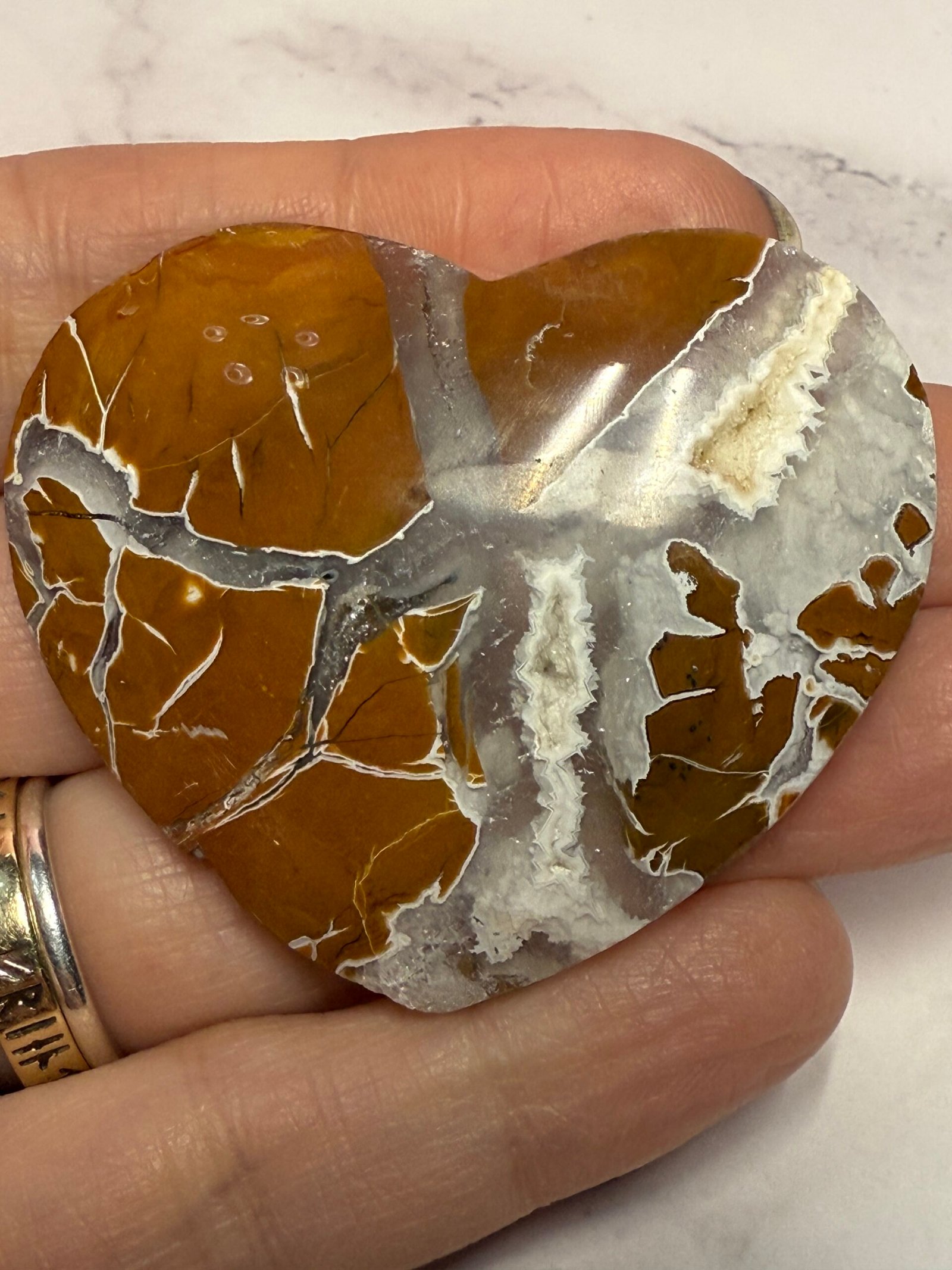 Brecciated Jasper Heart - Image 4