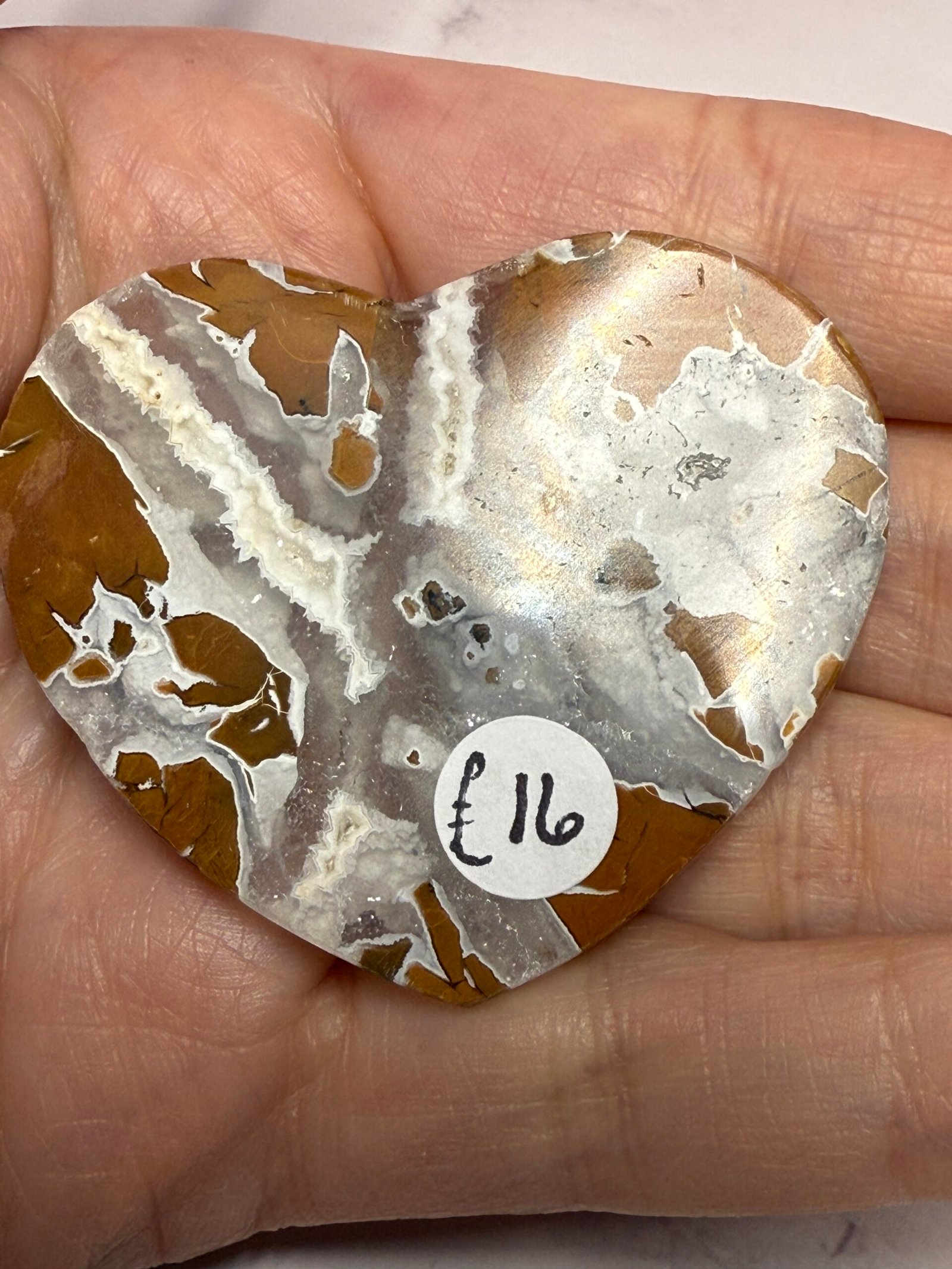 Brecciated Jasper Heart - Image 5