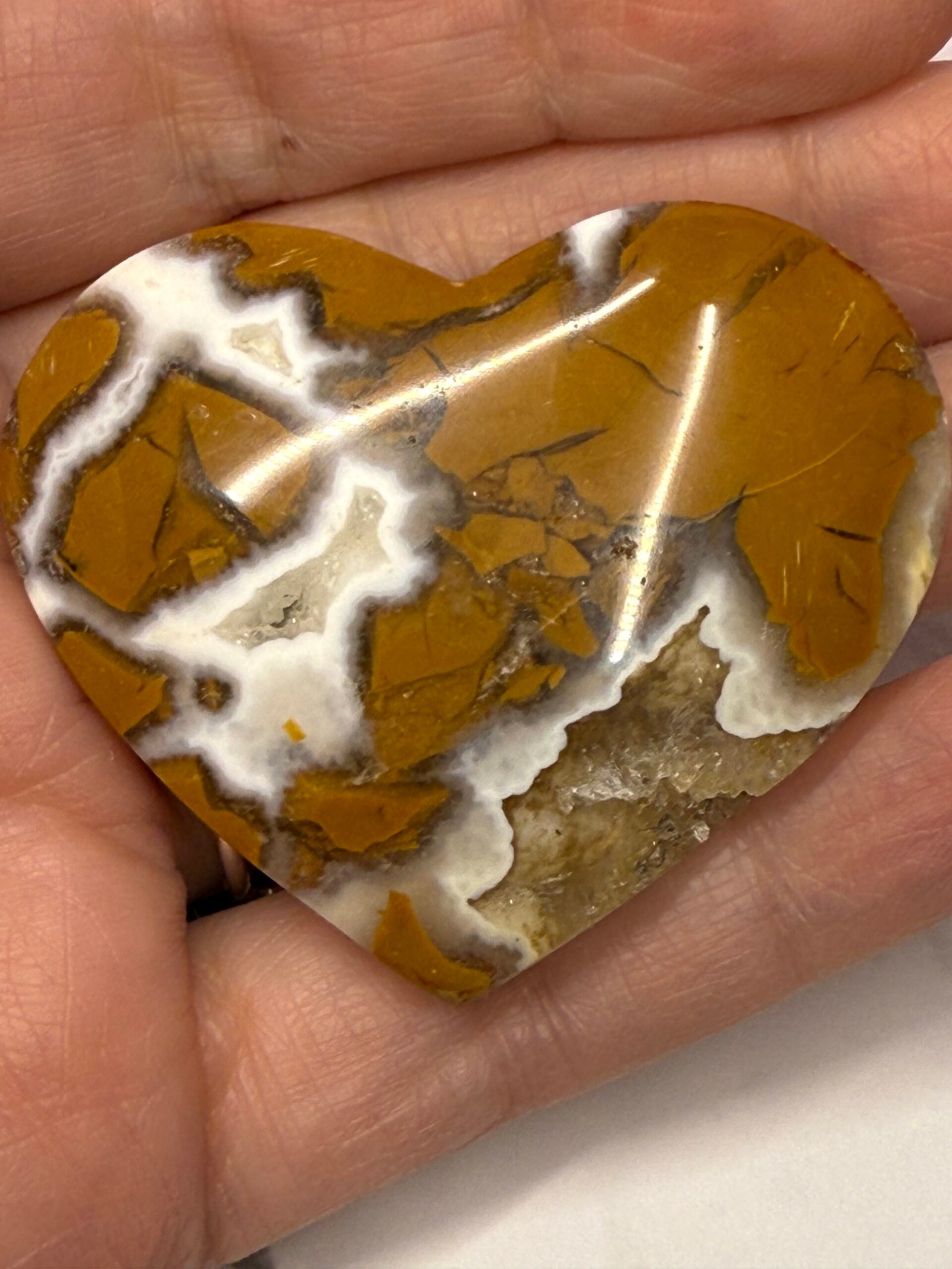 Brecciated Jasper Heart - Image 3