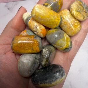 Bumblebee Jasper Tumble Stone