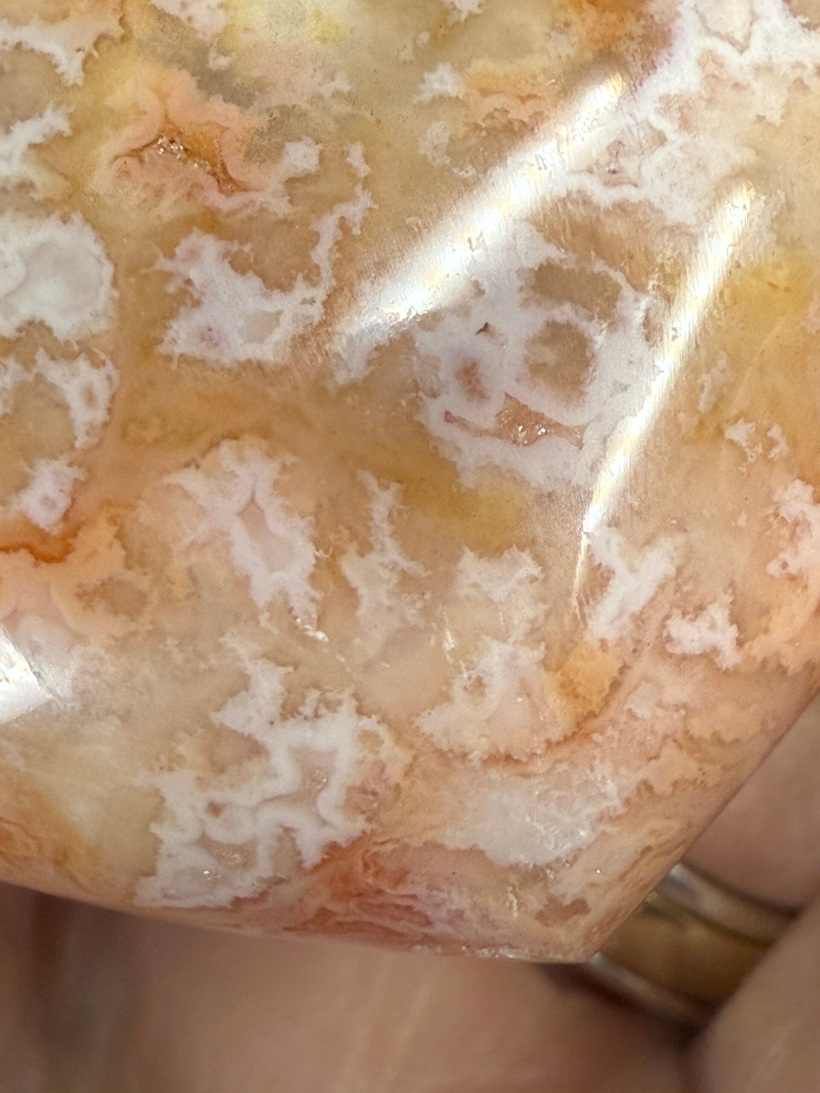 Pink Carnelian Heart - Image 5