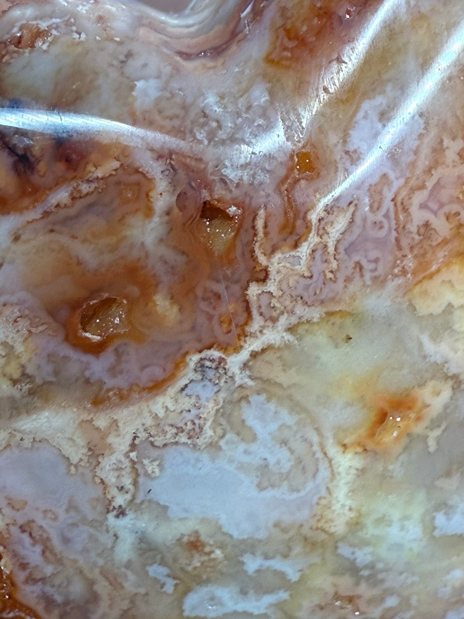 Pink Carnelian Heart - Image 6