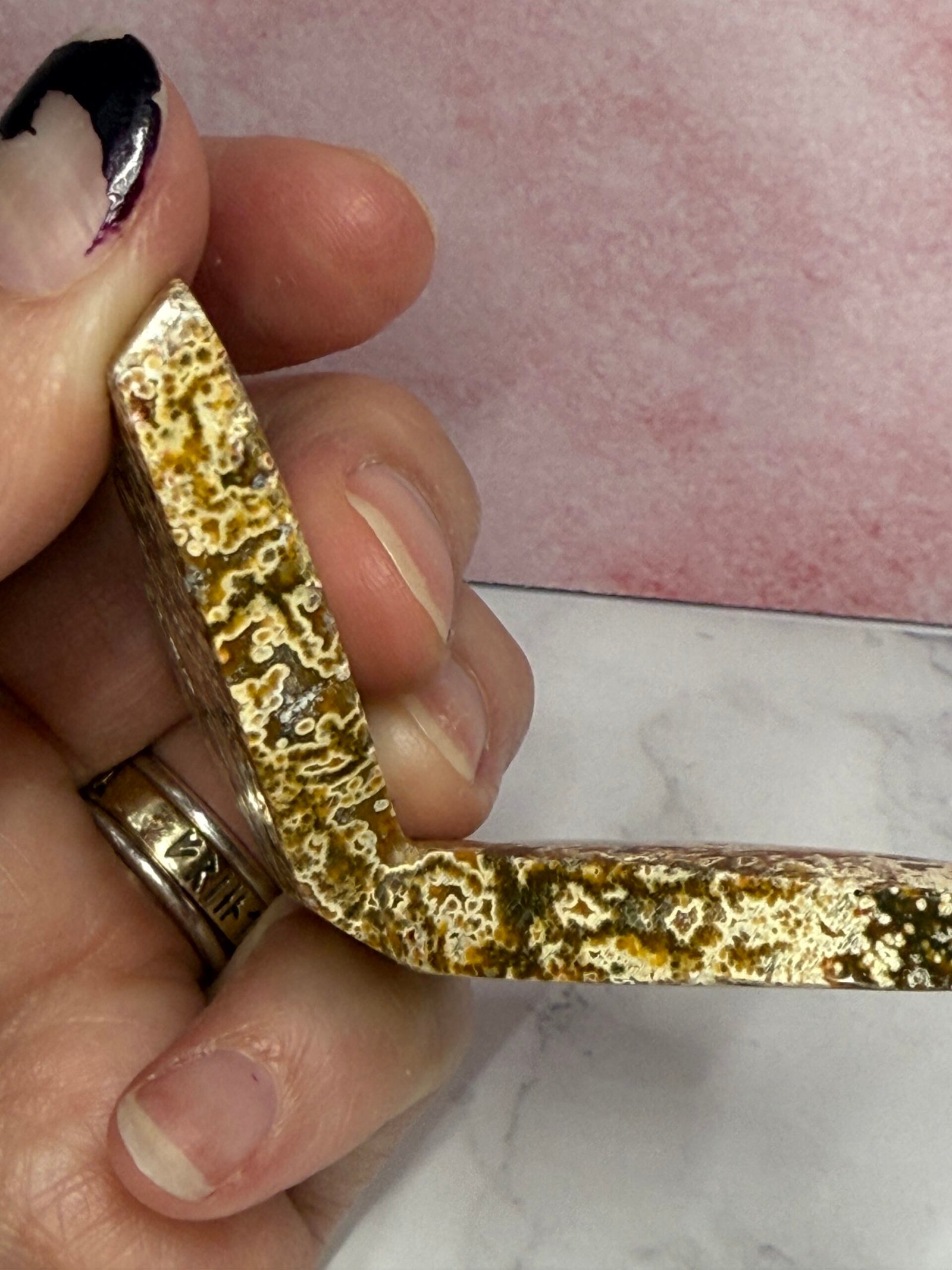 Indonesian Orbicular Jasper 3D Butterfly - Image 9