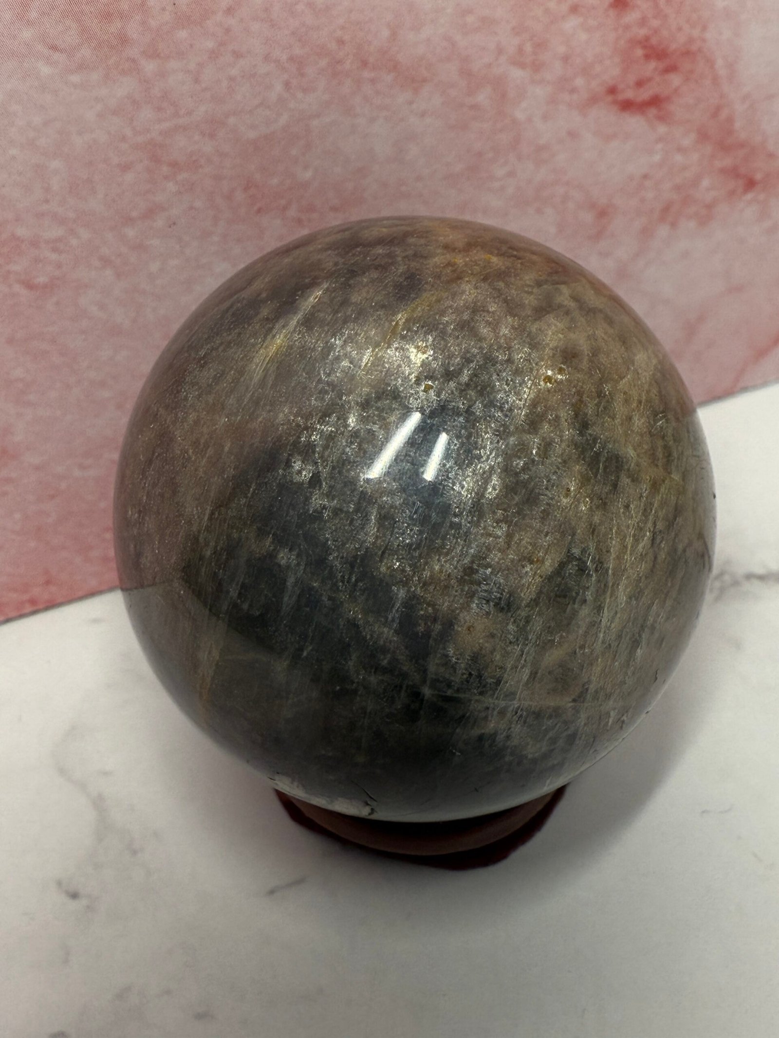 Black Moonstone Sphere - Image 2