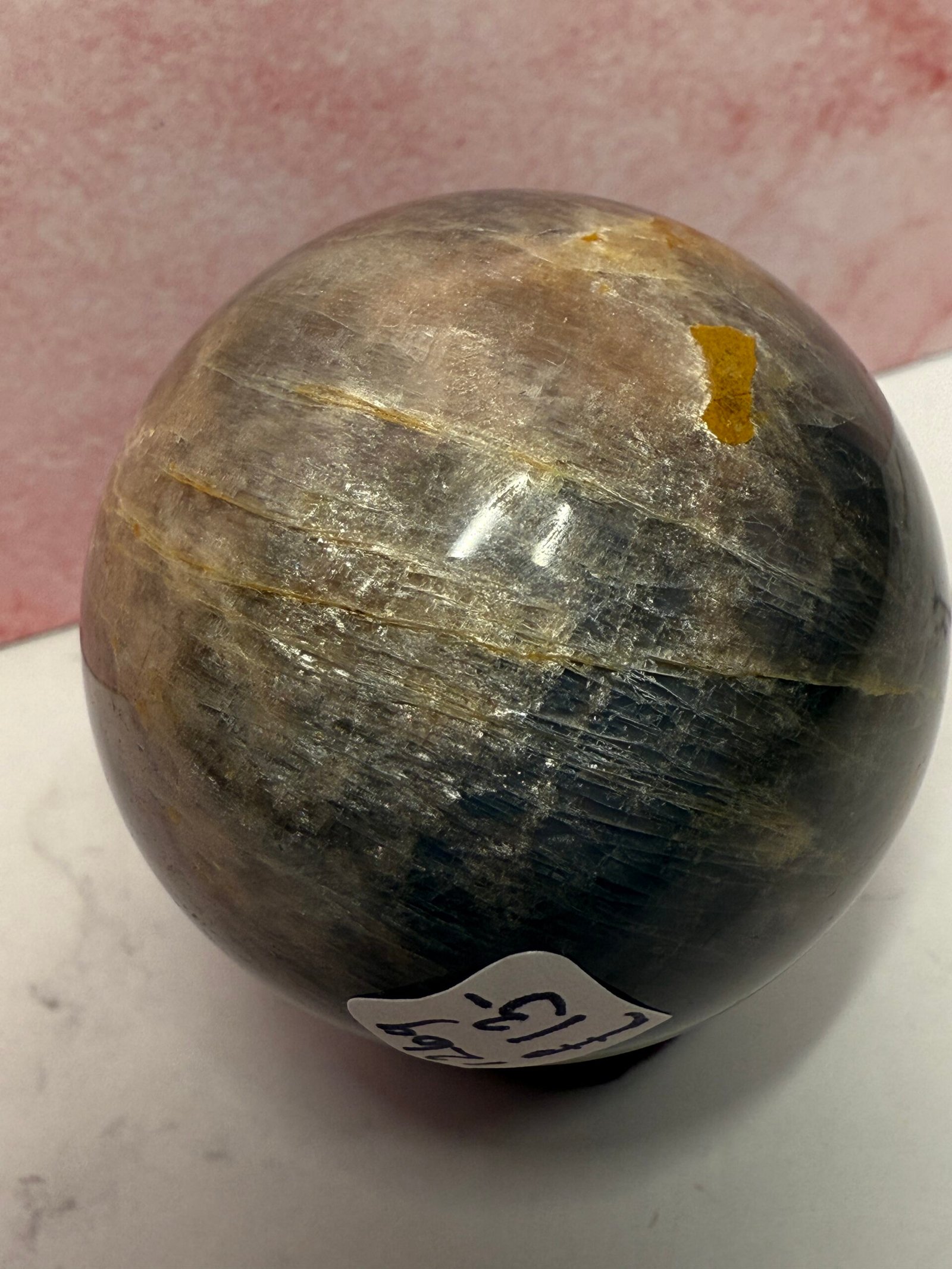 Black Moonstone Sphere - Image 4