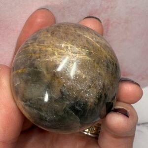 Black Moonstone Sphere