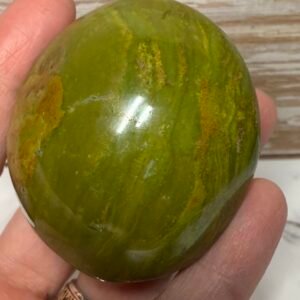 Green Opal Palm Stone