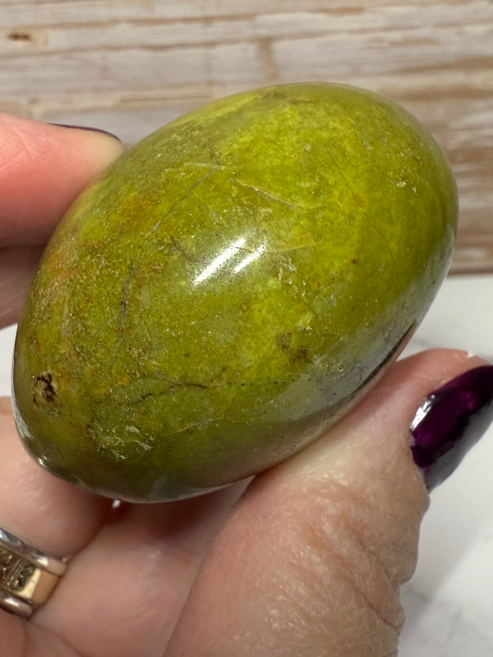Green Opal Palm Stone - Image 4