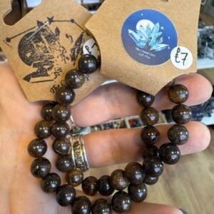 Bronzite 8mm Bead Bracelet