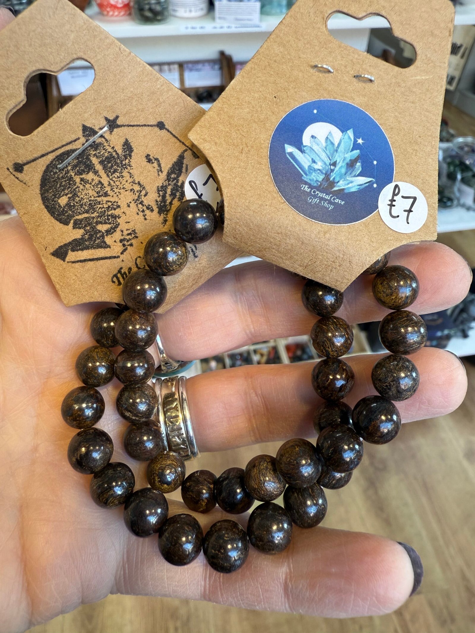 Bronzite 8mm Bead Bracelet