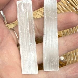 Selenite (Satin Spar) unpolished stick