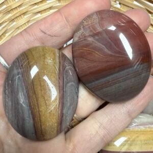 Polychrome Jasper Palm Stone