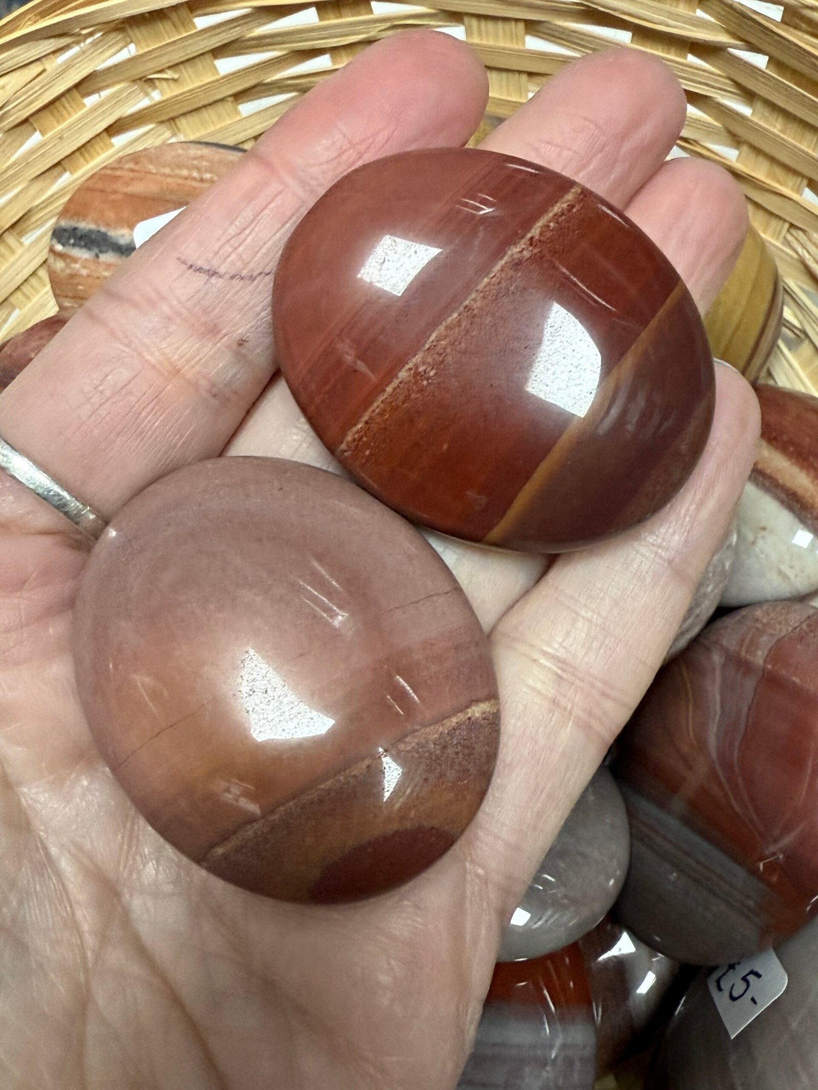 Polychrome Jasper Palm Stone - Image 5