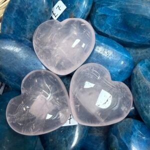 High Quality Rose Quartz Heart