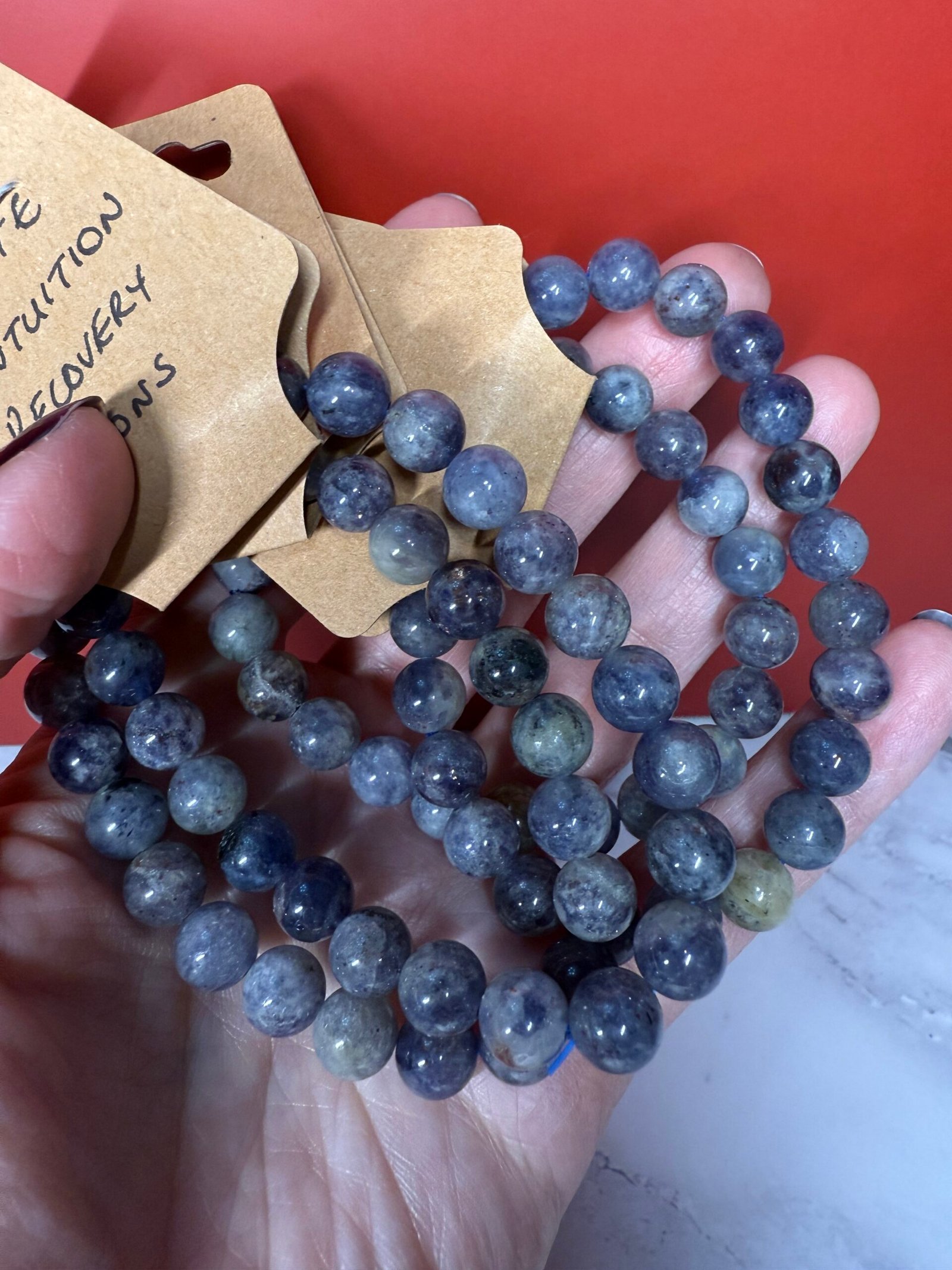 Iolite Bead Bracelet - Image 2