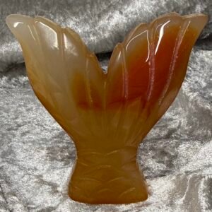 Carnelian Fish/Mermaids Tail Carving