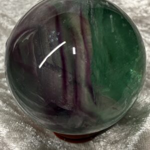 Rainbow Fluorite Sphere