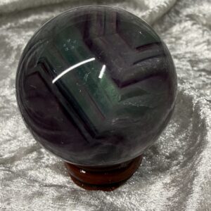 Rainbow Fluorite Sphere