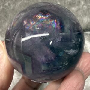 Rainbow Fluorite Sphere