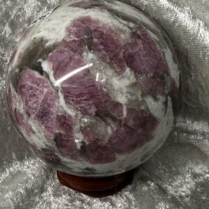 Pink Tourmaline Sphere