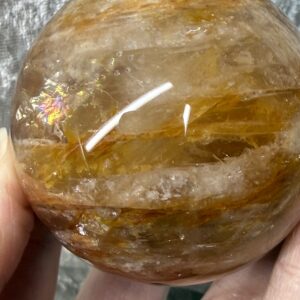 Fire Quartz Sphere