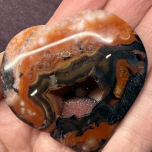 Sardonyx Agate Heart