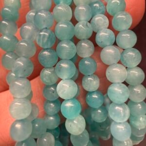 Amazonite 4mm Bead Bracelet